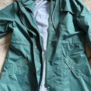 Kikibell Green Hooded Jacket